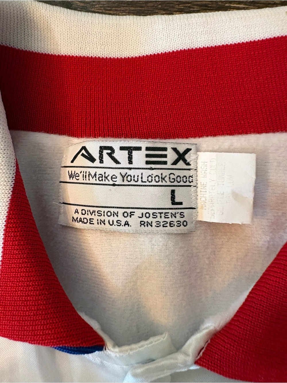 Artex Bomber Jacket Mens Large White 1992 USA Olympic‎ Satin Vintage - Picture 5 of 8